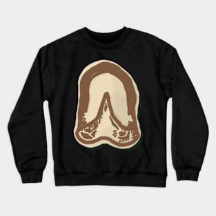 Donkey Track Woodcut Crewneck Sweatshirt